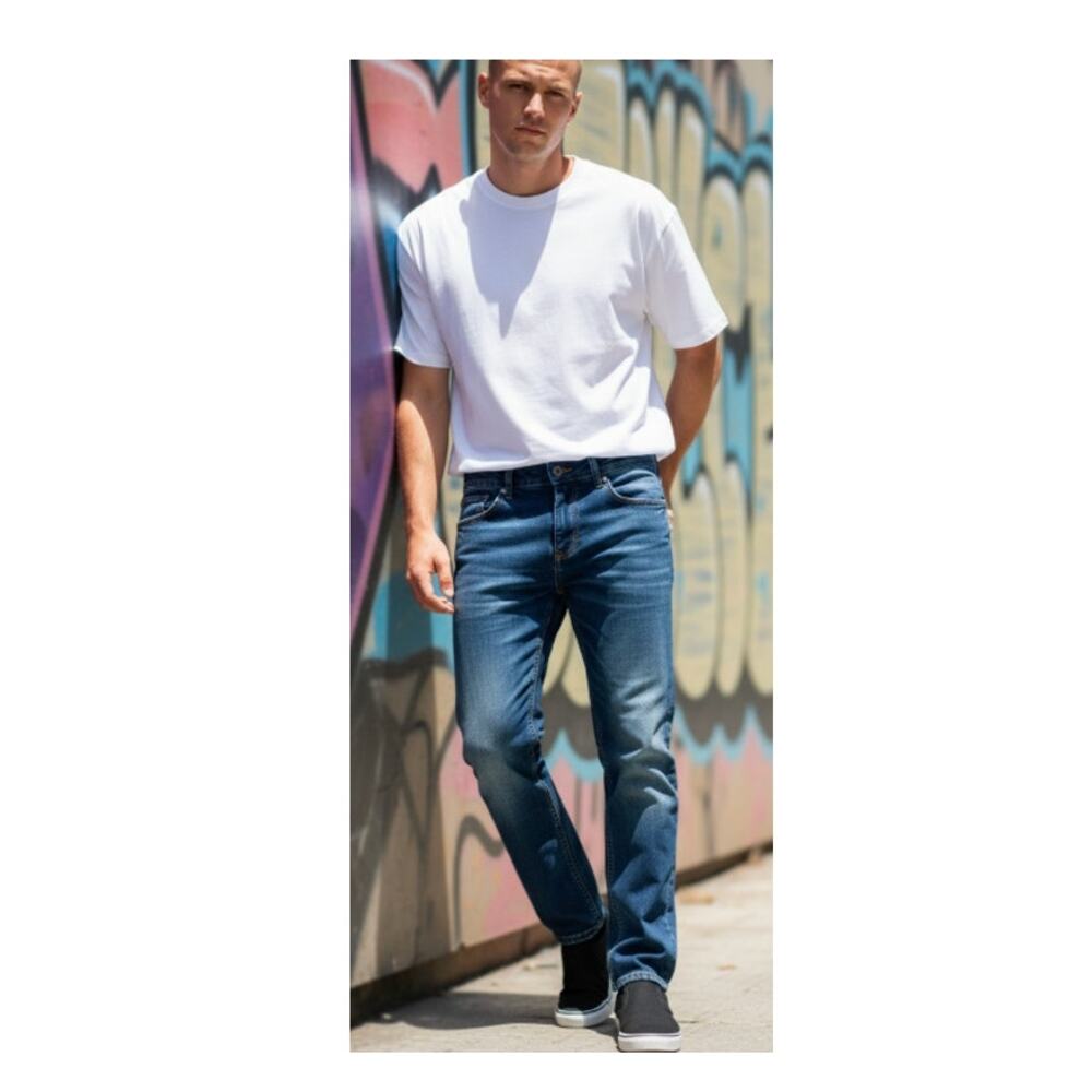 Alcott & Co. Skinny Grunge Denim Jeans 27x29